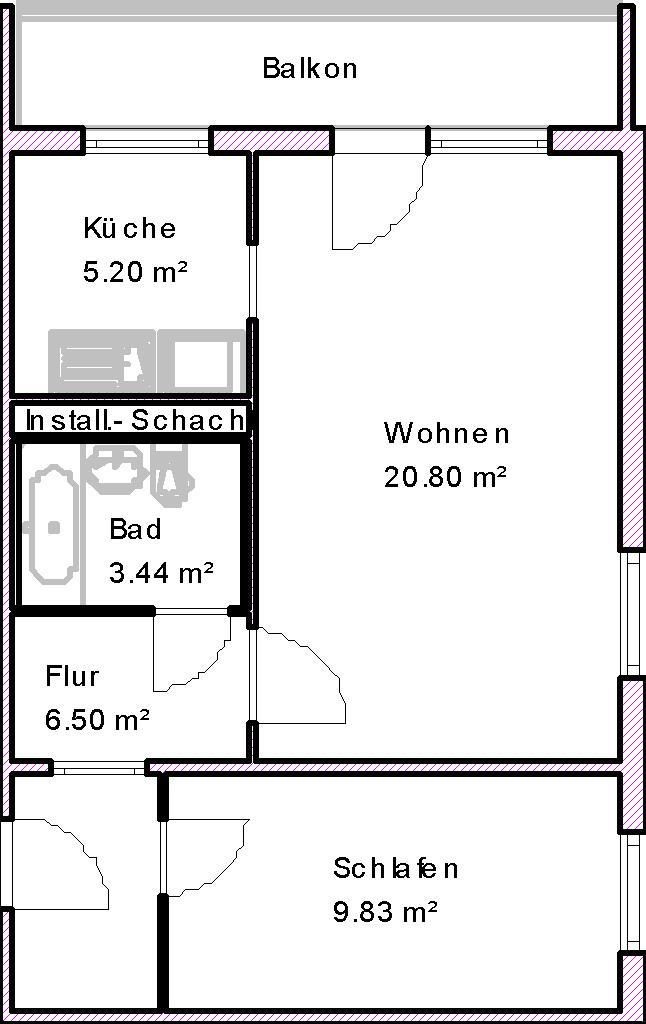 Wohnungsangebot Rathmannstraße 20 - Foto 1