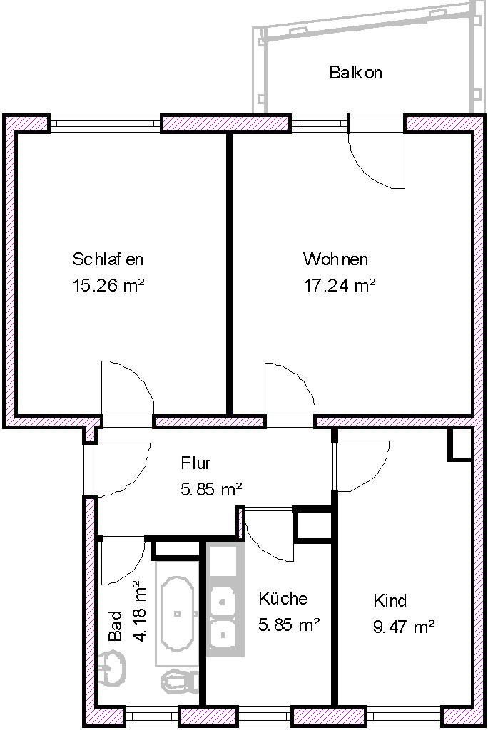 Wohnungsangebot Kühleweinstraße 32 - Foto 1