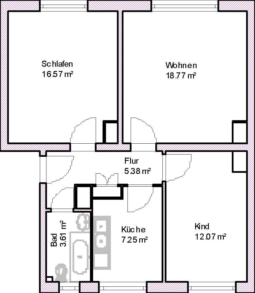 Wohnungsangebot Schilfbreite 41 - Foto 1