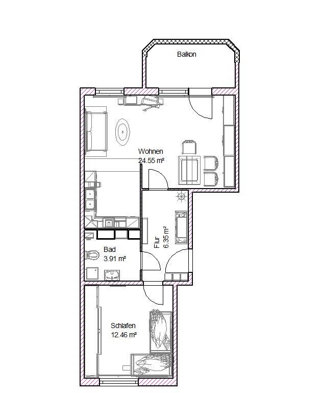 Wohnungsangebot Widderstraße 9 - Photo 1