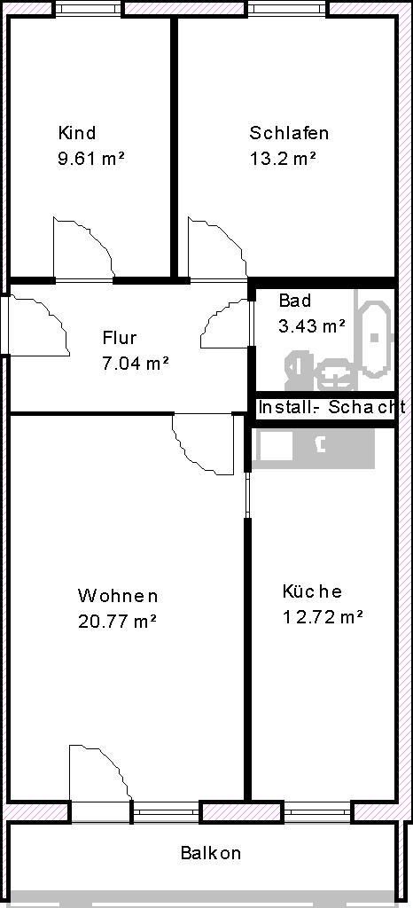 Wohnungsangebot Bandwirkerstraße 5 a - Photo 1
