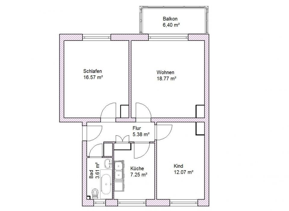 Wohnungsangebot Schilfbreite 62 - Photo 1
