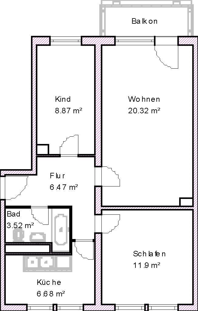 Wohnungsangebot Fröbelstraße 42 - Foto 1