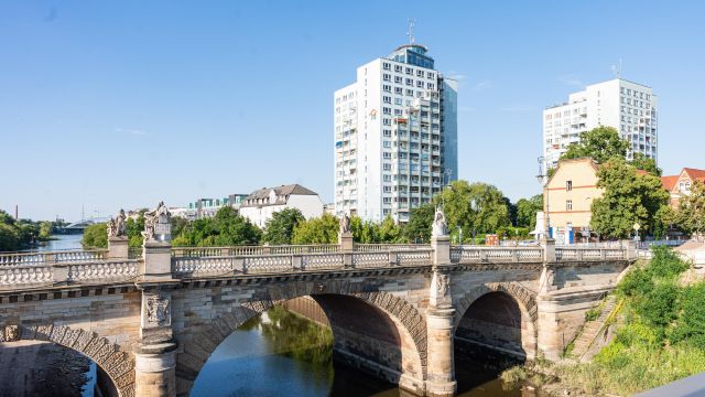 Angebotsbild: Traumhafte Maisonette-Wohnung mit Blick über ganz Magdeburg!