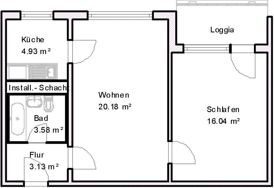 Wohnungsangebot Apollostraße 1 - Foto 1