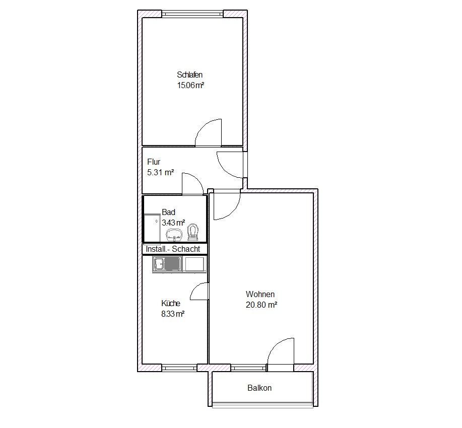 Wohnungsangebot Sankt-Josef-Straße 49 - Foto 1