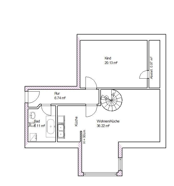 Individuelle Maisonette-Wohnung zum Wohlfühlen! - Foto 1