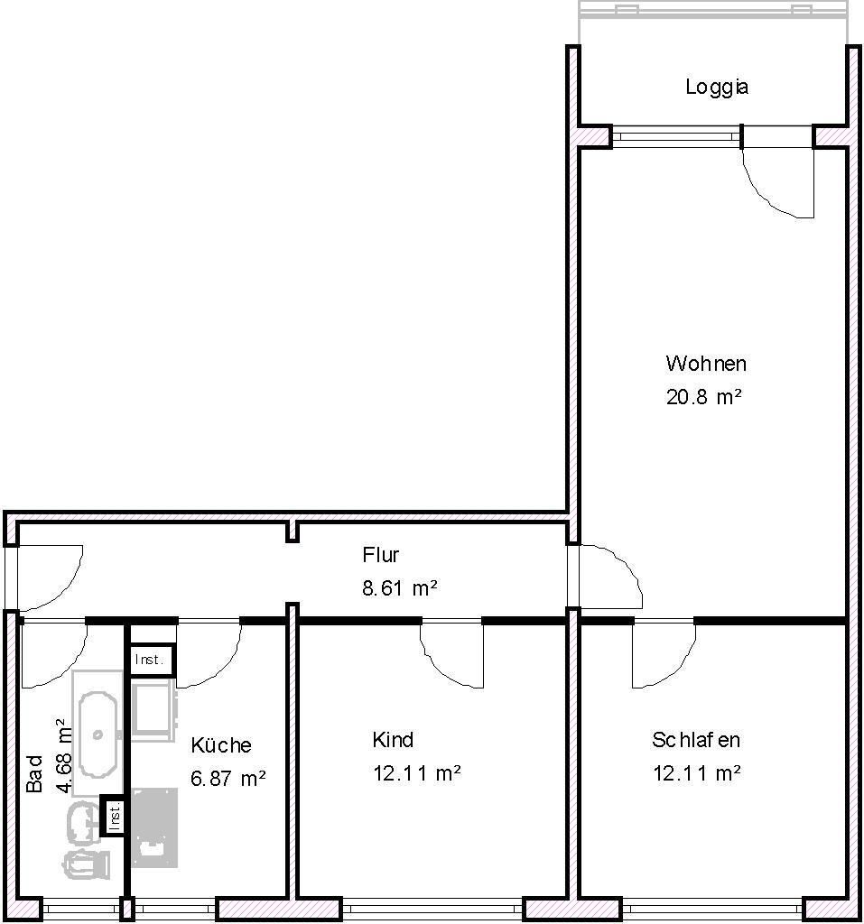 Wohnungsangebot Victor-Jara-Straße 3 - Photo 1