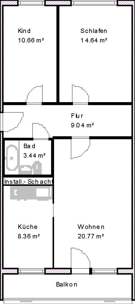 Wohnungsangebot Sankt-Josef-Straße 21b - Photo 1