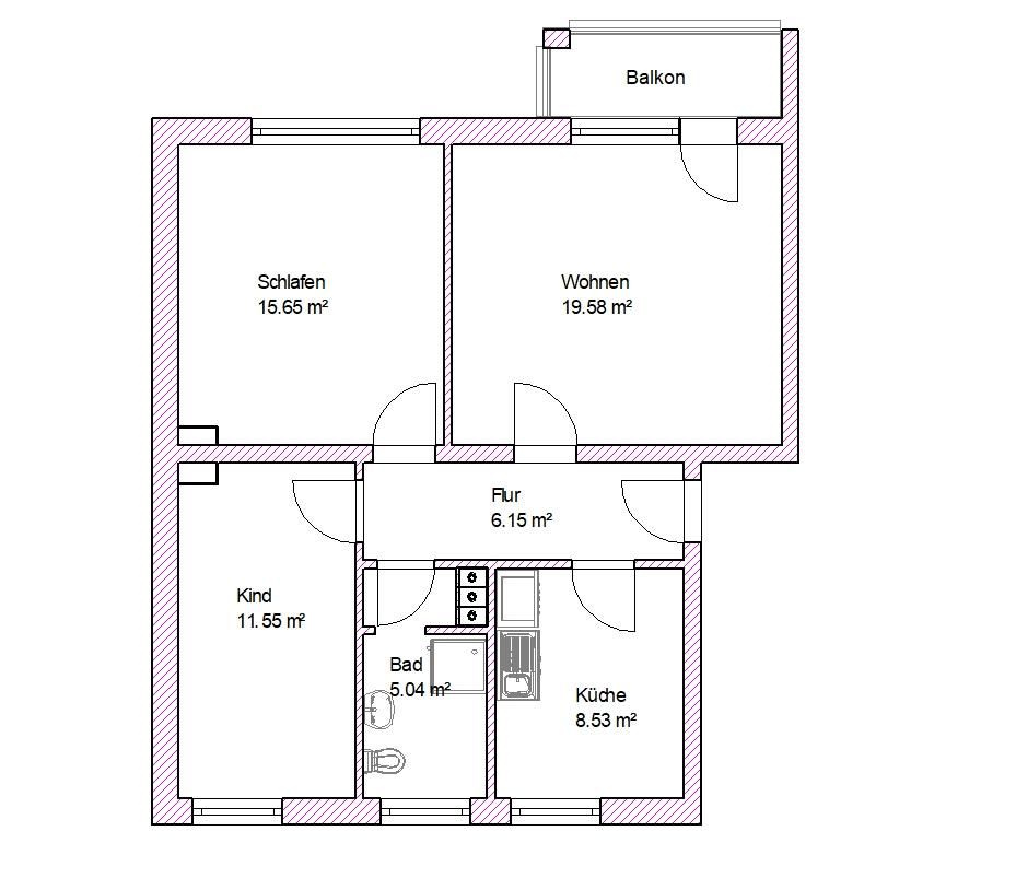 Wohnungsangebot Fermersleber Weg 12 - Photo 1