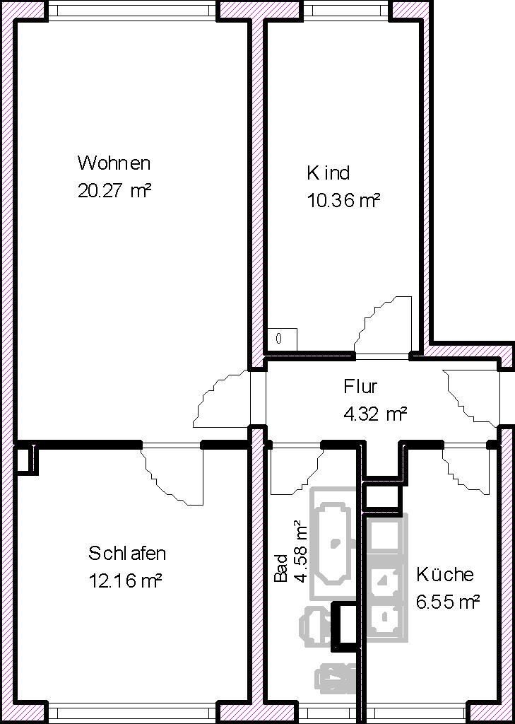 Wohnungsangebot Welsleber Straße 22 - Photo 1