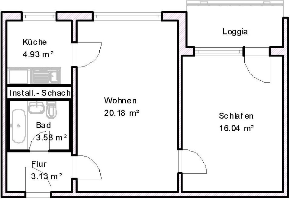 Wohnungsangebot Apollostraße 1 - Photo 1