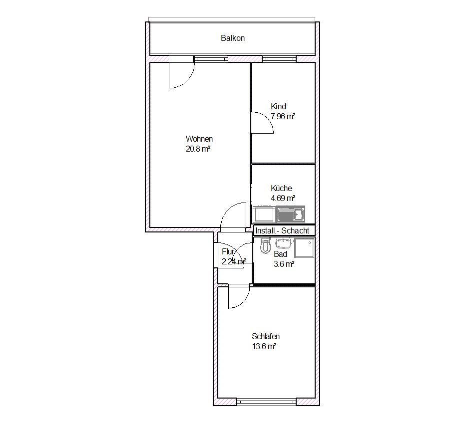 Wohnungsangebot Bandwirkerstraße 7 a - Photo 1