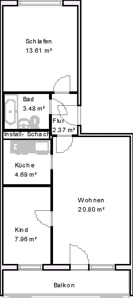 Wohnungsangebot Hans-Grade-Straße 77 - Foto 1