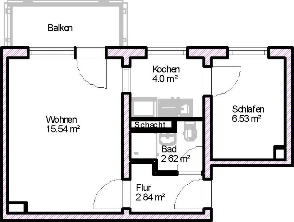 Single-Wohnung! - Photo 1