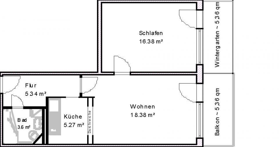 Wohnungsangebot Zollstraße 1 - Photo 1