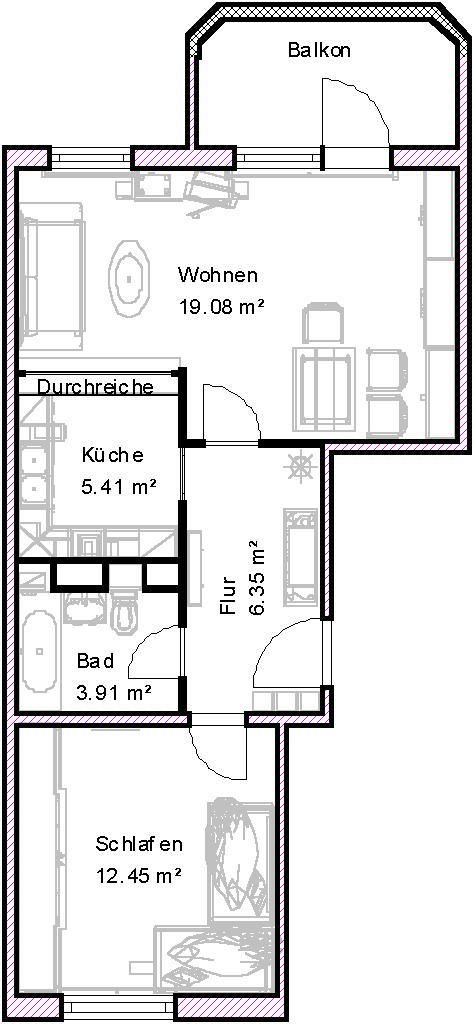 Wohnungsangebot Widderstraße 7 - Photo 1