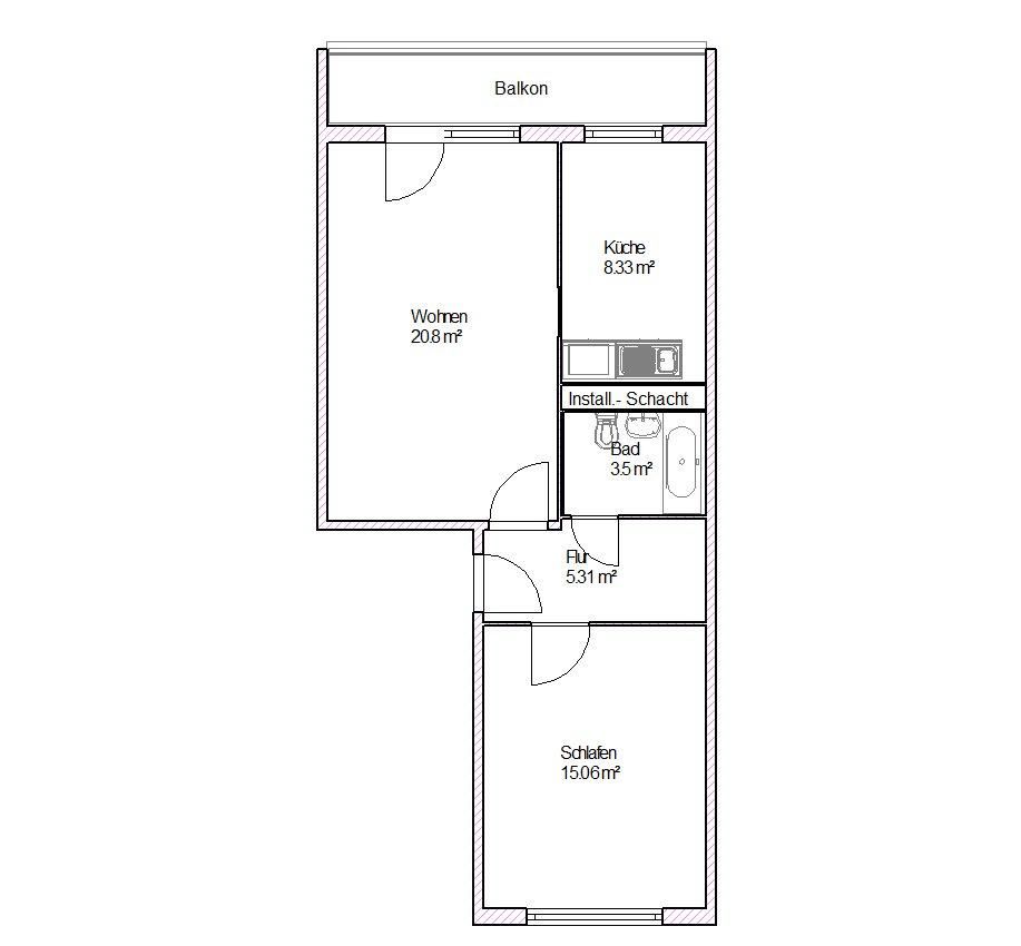 Wohnungsangebot Bandwirkerstraße 8 - Photo 1