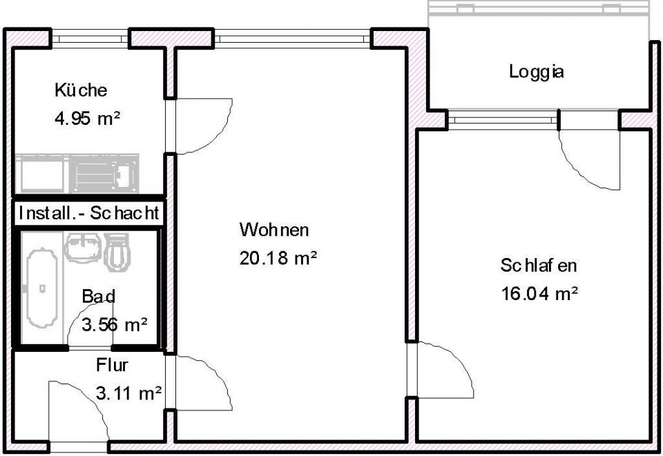 Wohnungsangebot Victor-Jara-Straße 1 - Photo 1
