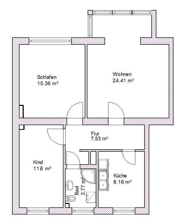 Wohnungsangebot Leipziger Straße 40 a - Foto 1