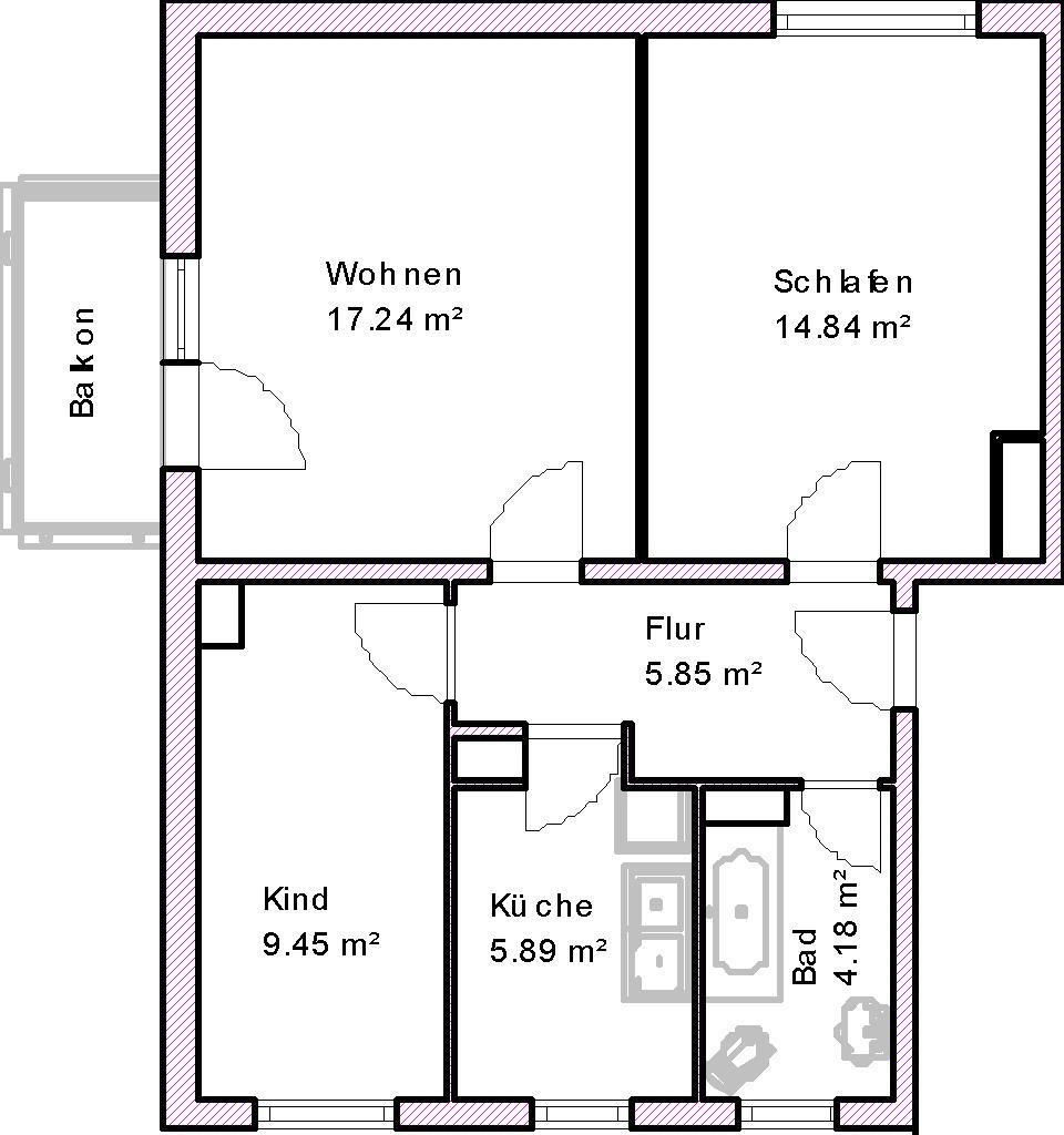 Wohnungsangebot Schinkelstraße 7 - Foto 1