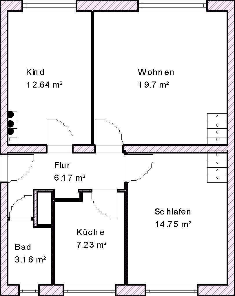 Wohnungsangebot Leipziger Chaussee 31 - Photo 1