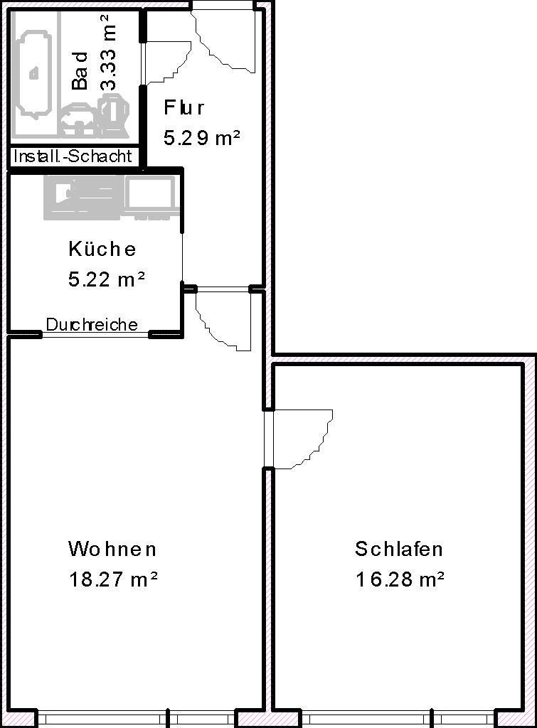 Wohnungsangebot Bertolt-Brecht-Straße 16 - Photo 1