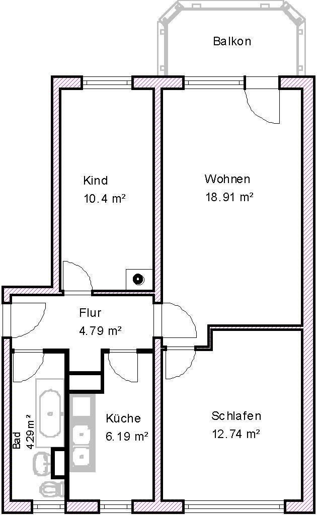 Wohnungsangebot Albert-Vater-Straße 93 - Foto 1