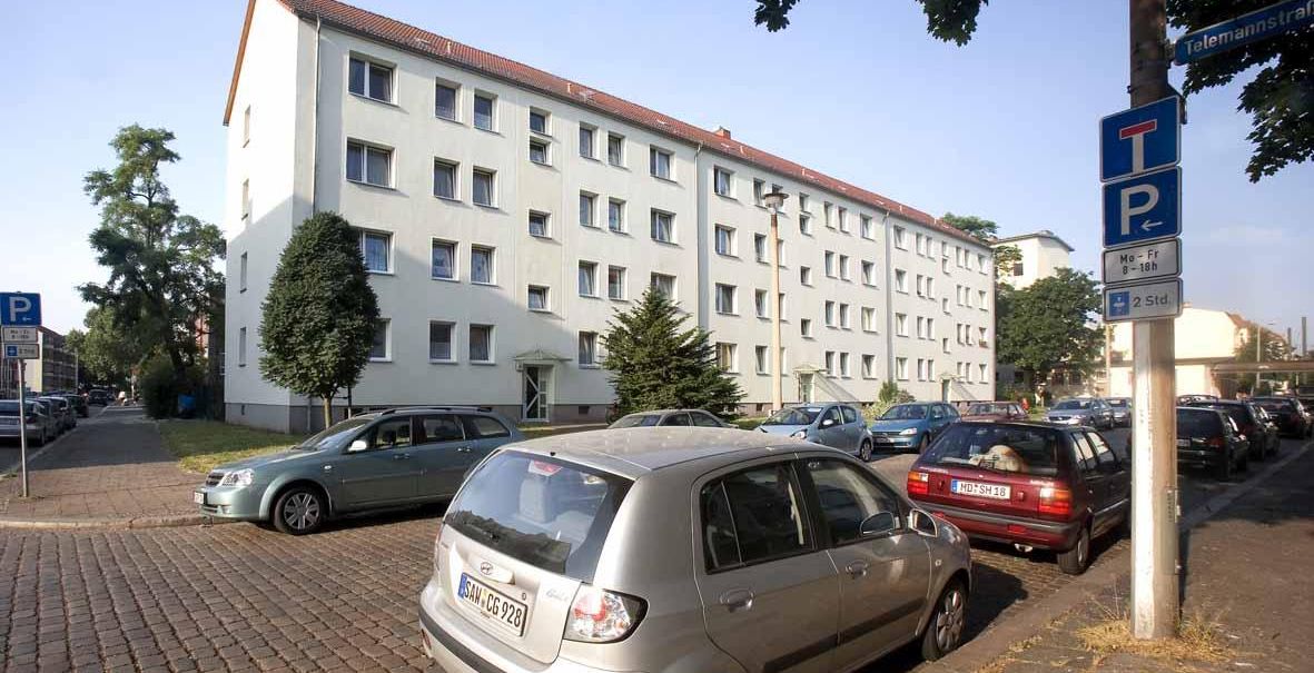 Ansicht Angebot Attraktive 3-Raum-Wohnung am Nordpark!