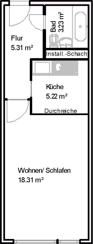 Wohnungsangebot Bertolt-Brecht-Straße 16 - Photo 1