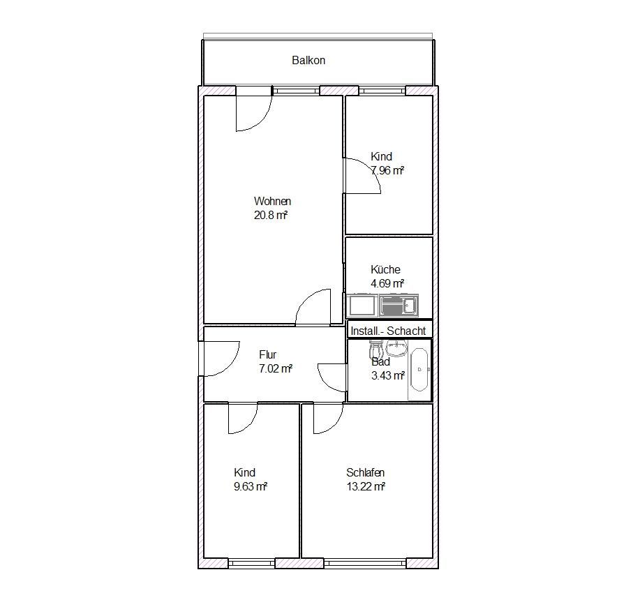 Wohnungsangebot Bandwirkerstraße 9 a - Photo 1