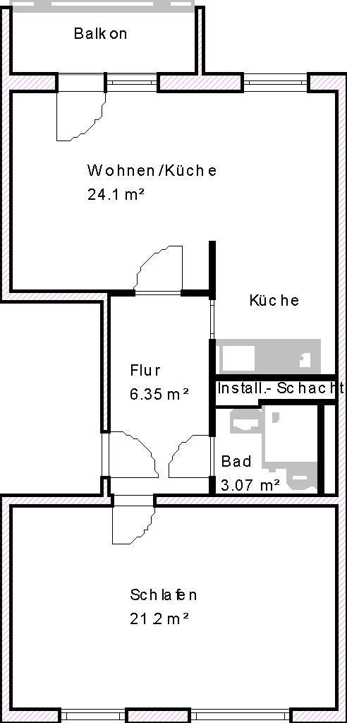 Wohnungsangebot Widderstraße 1 - Foto 1