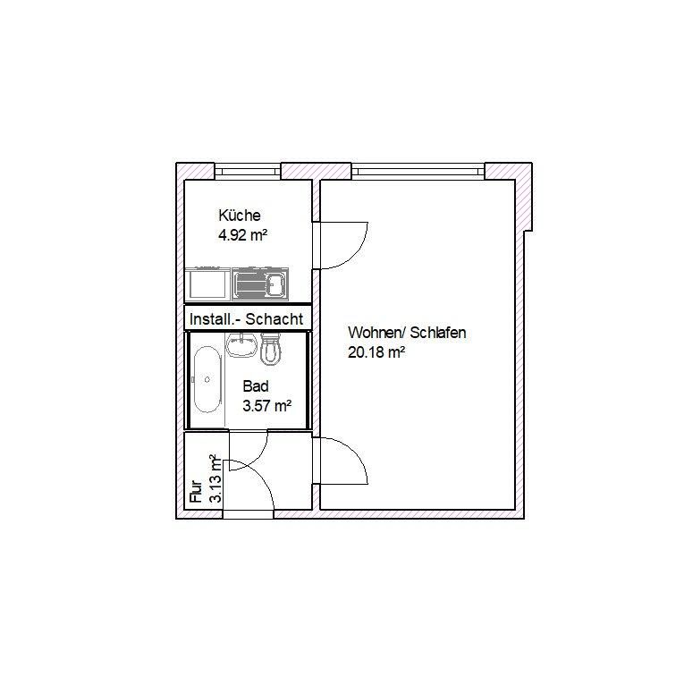 Die erste eigene Wohnung! - Photo 1