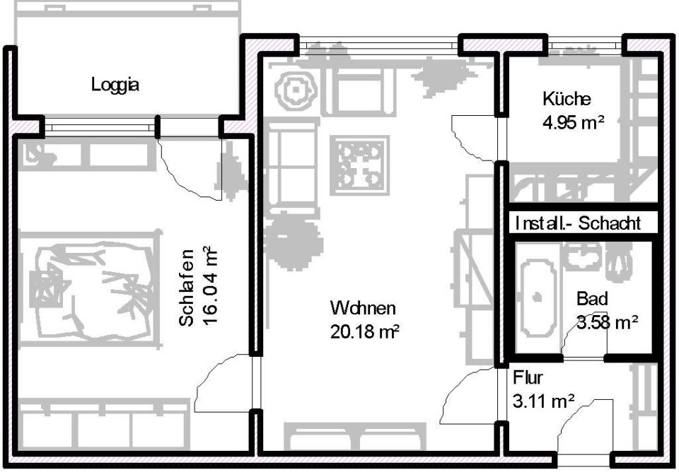 Wohnungsangebot Apollostraße 1 - Photo 1