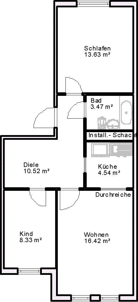 Wohnungsangebot Bandwirkerstraße 14 - Photo 1