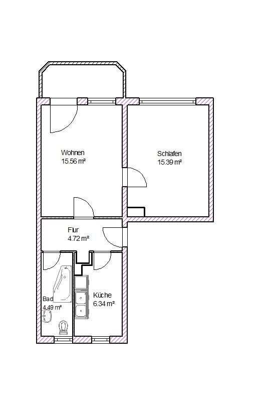 City Wohnung ab Oktober! - Foto 1